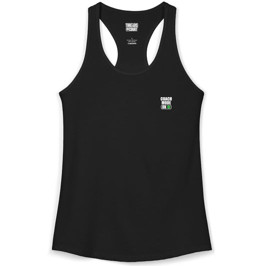 Coach Mode On Black Tank