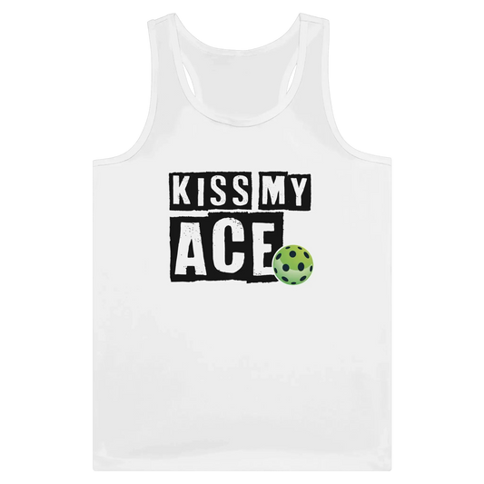 Kiss My Ace @Pickleball - Performance Tank Top - View 1