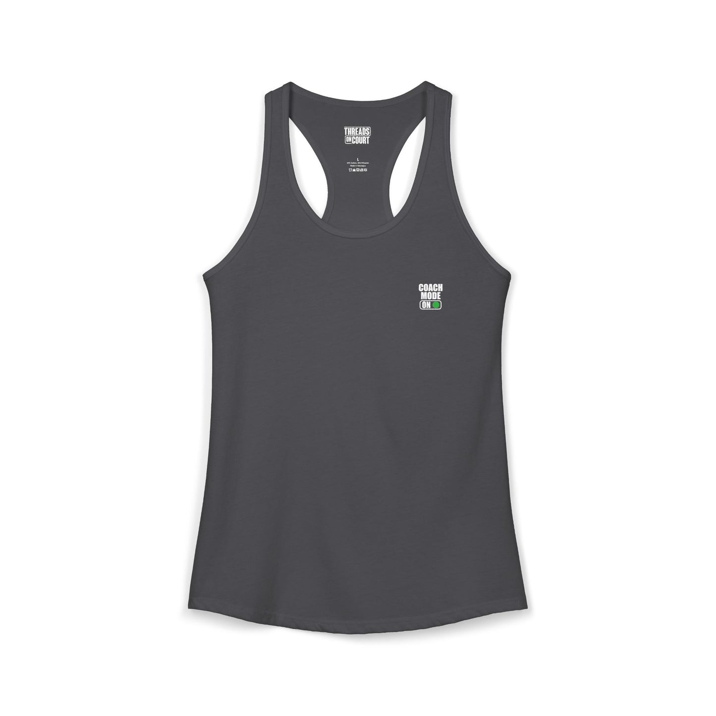 Women's Coach Mode On – More Spin, Less Power Tennis Tank