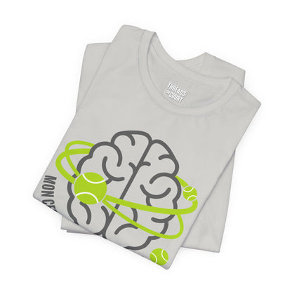 T-Shirt — "Mon Cerveau Carbure au Tennis"