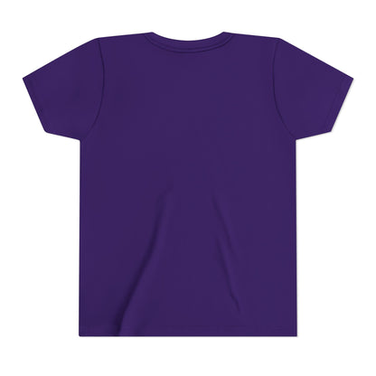 Youth Tee — "This Brain Runs on Tennis" Kids Graphic Shirt