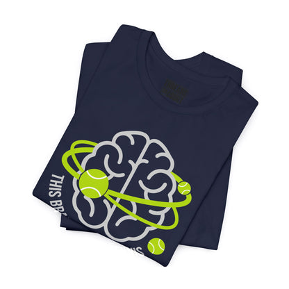 The 'Runs on Tennis' Tee - Dark Edition