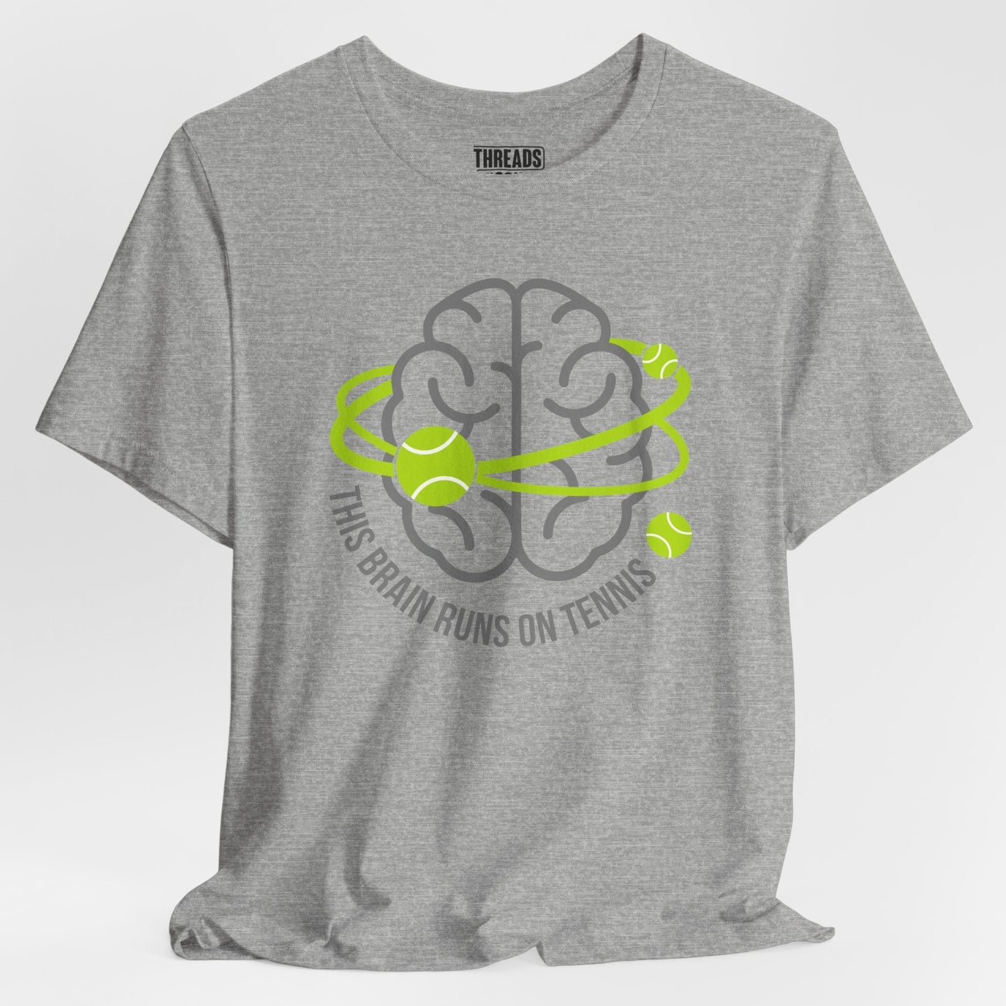 Brain runs on Tennis - light