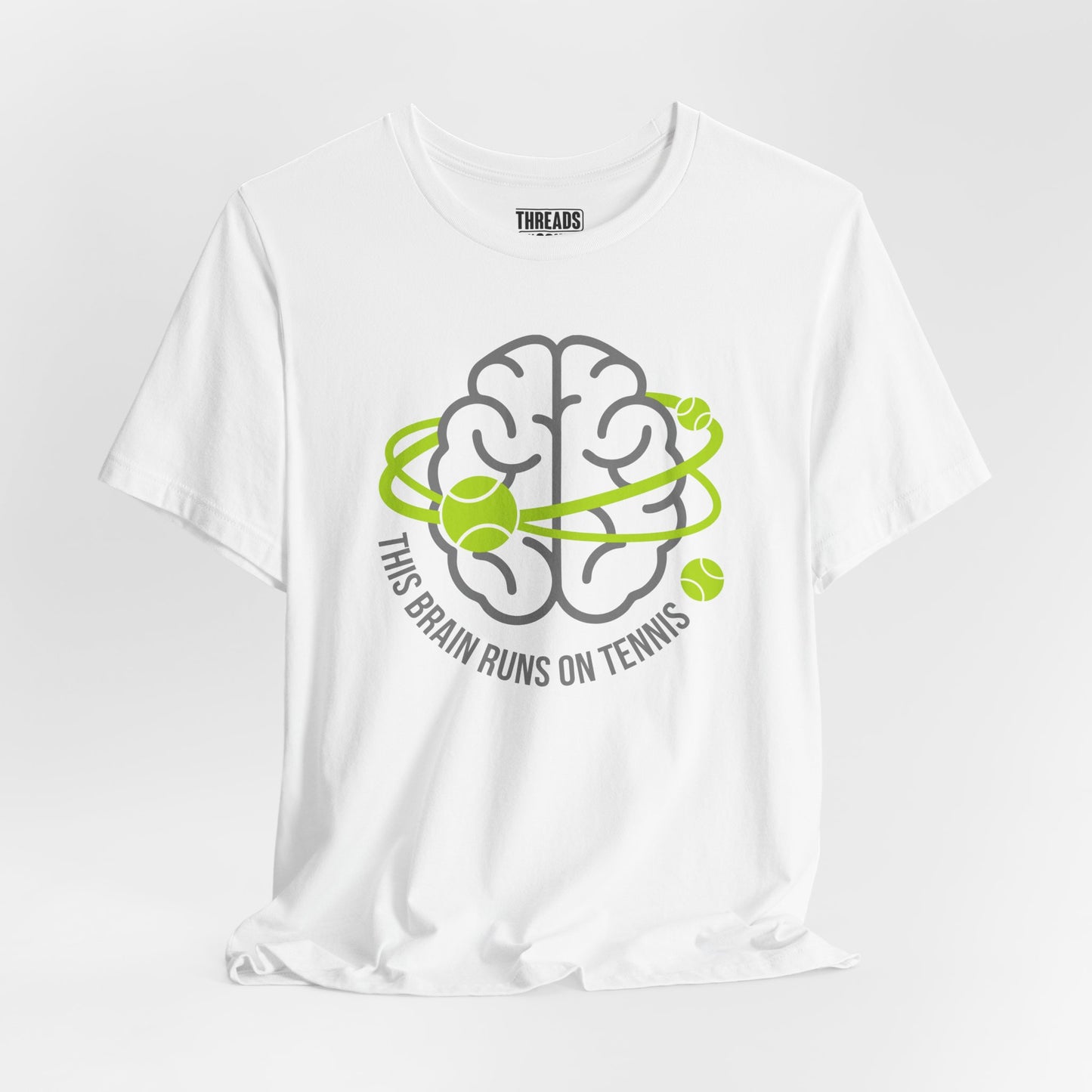 The 'Runs on Tennis' Tee - Light Edition