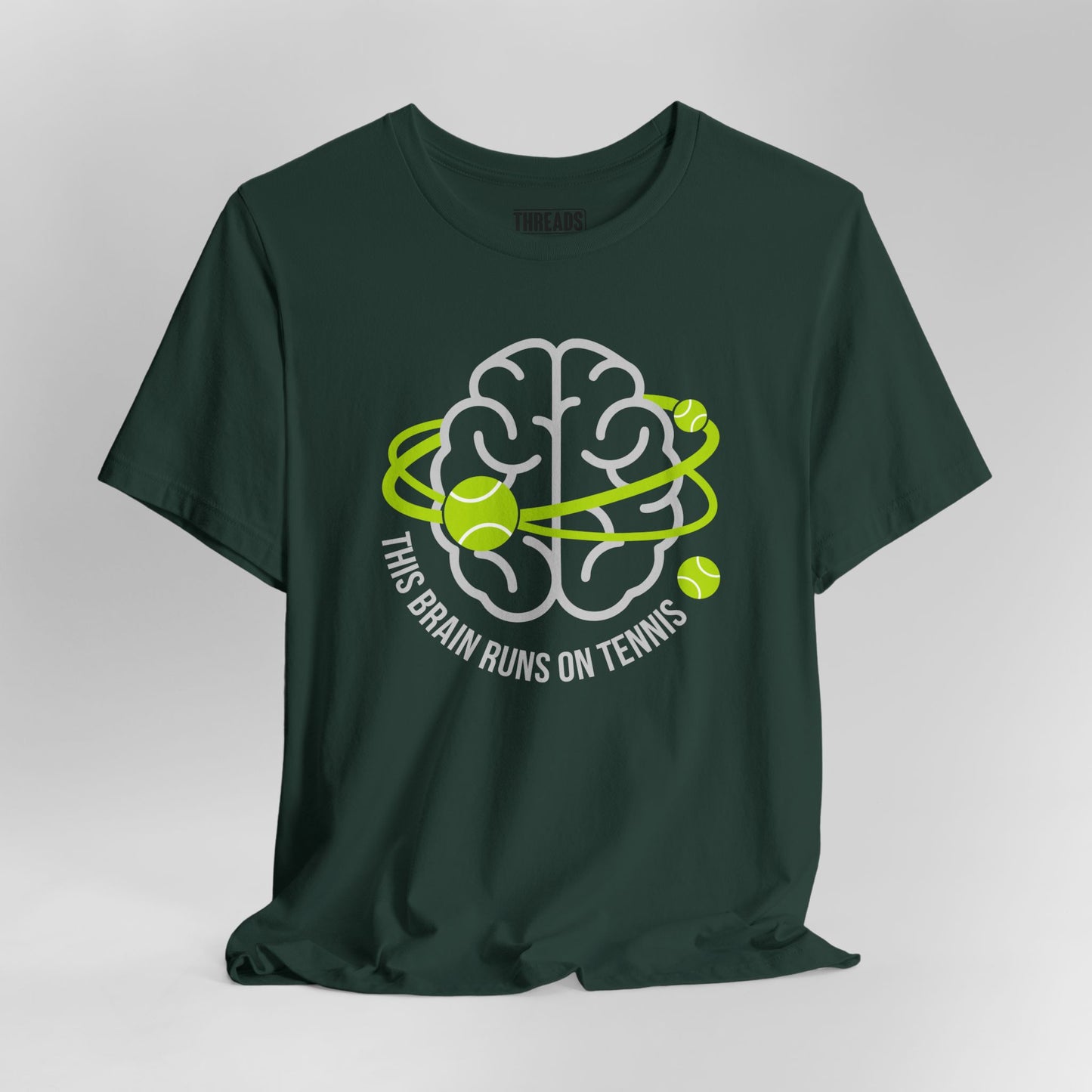 The 'Runs on Tennis' Tee - Dark Edition