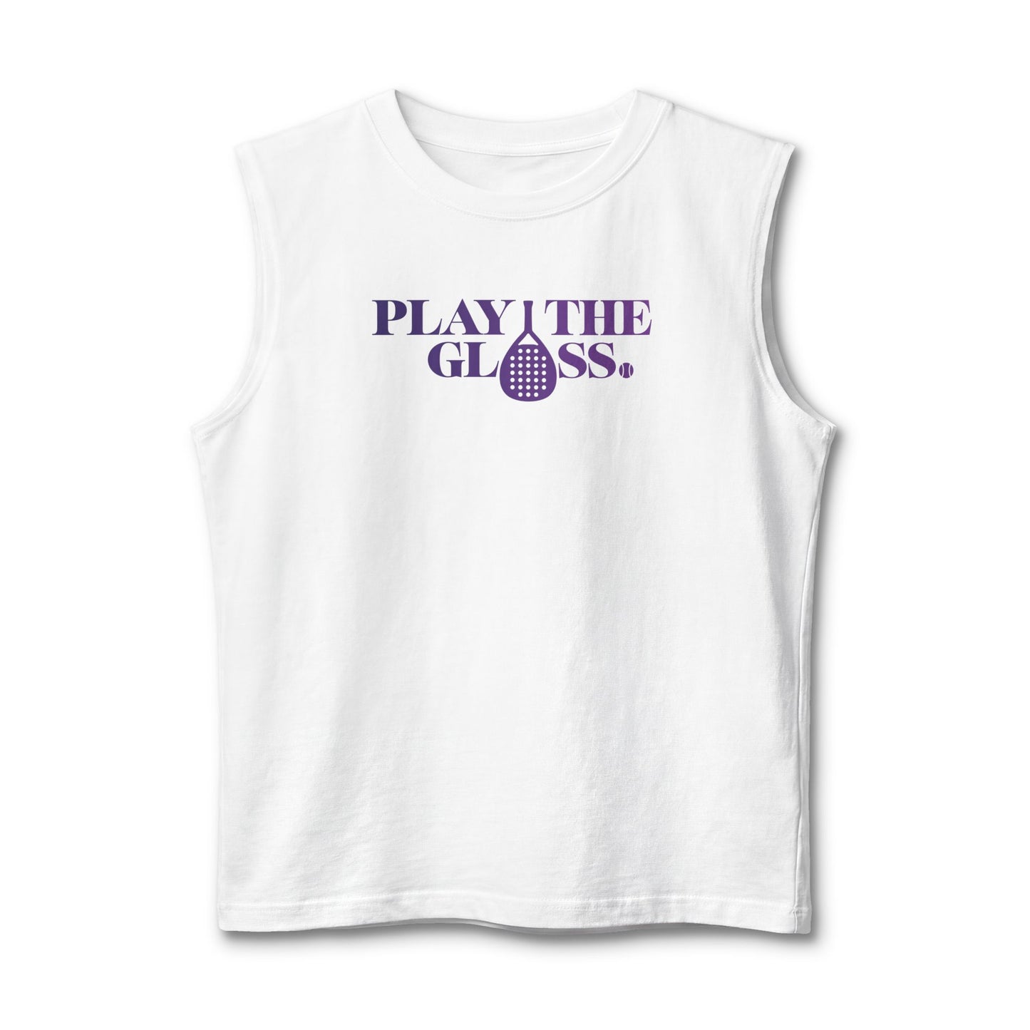 Padel - Play the Glass Unisex Tank