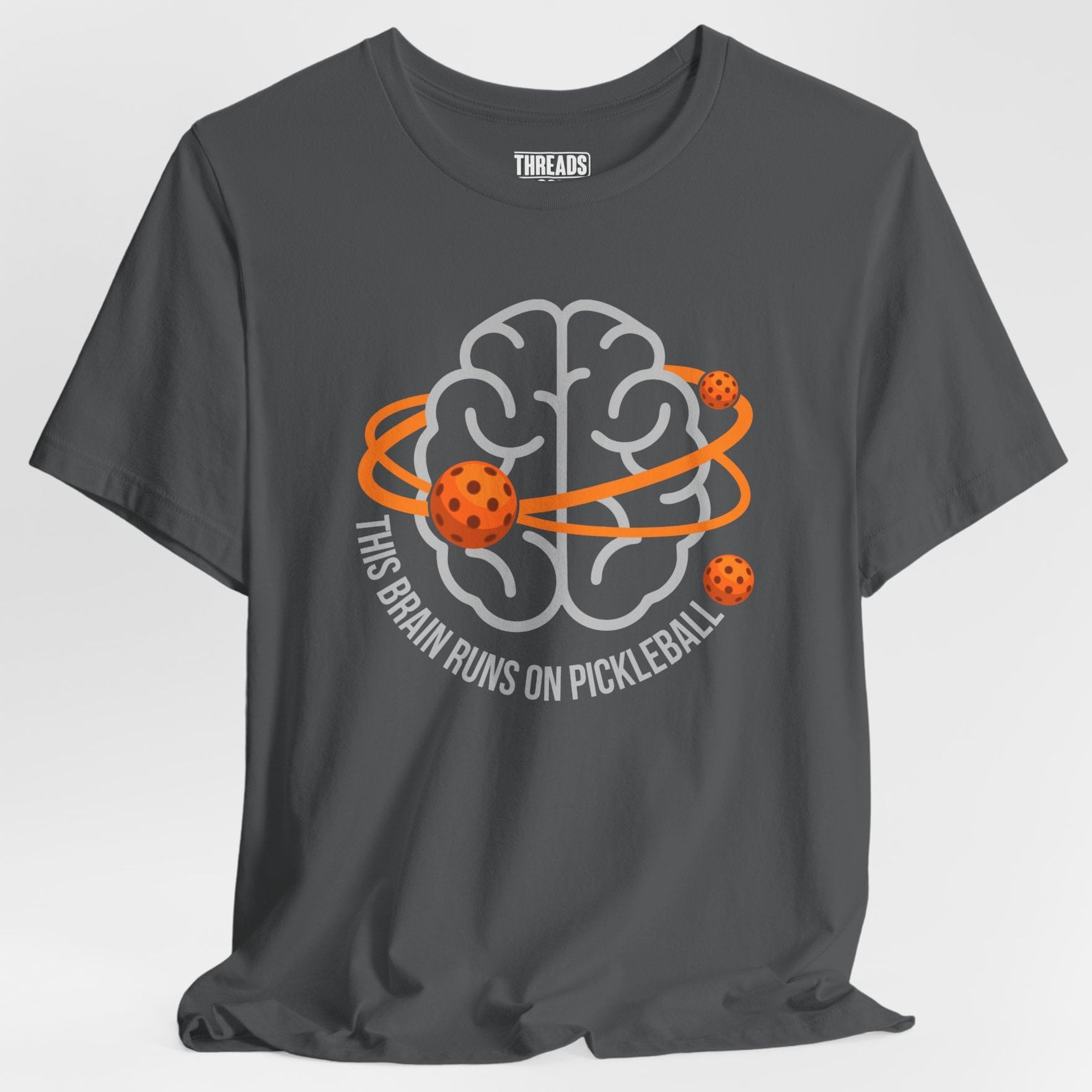 Brain runs on pickleball dark