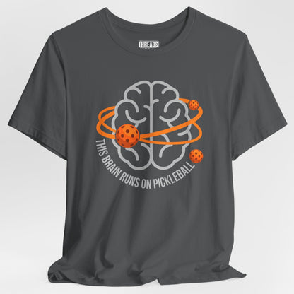 Brain runs on pickleball dark