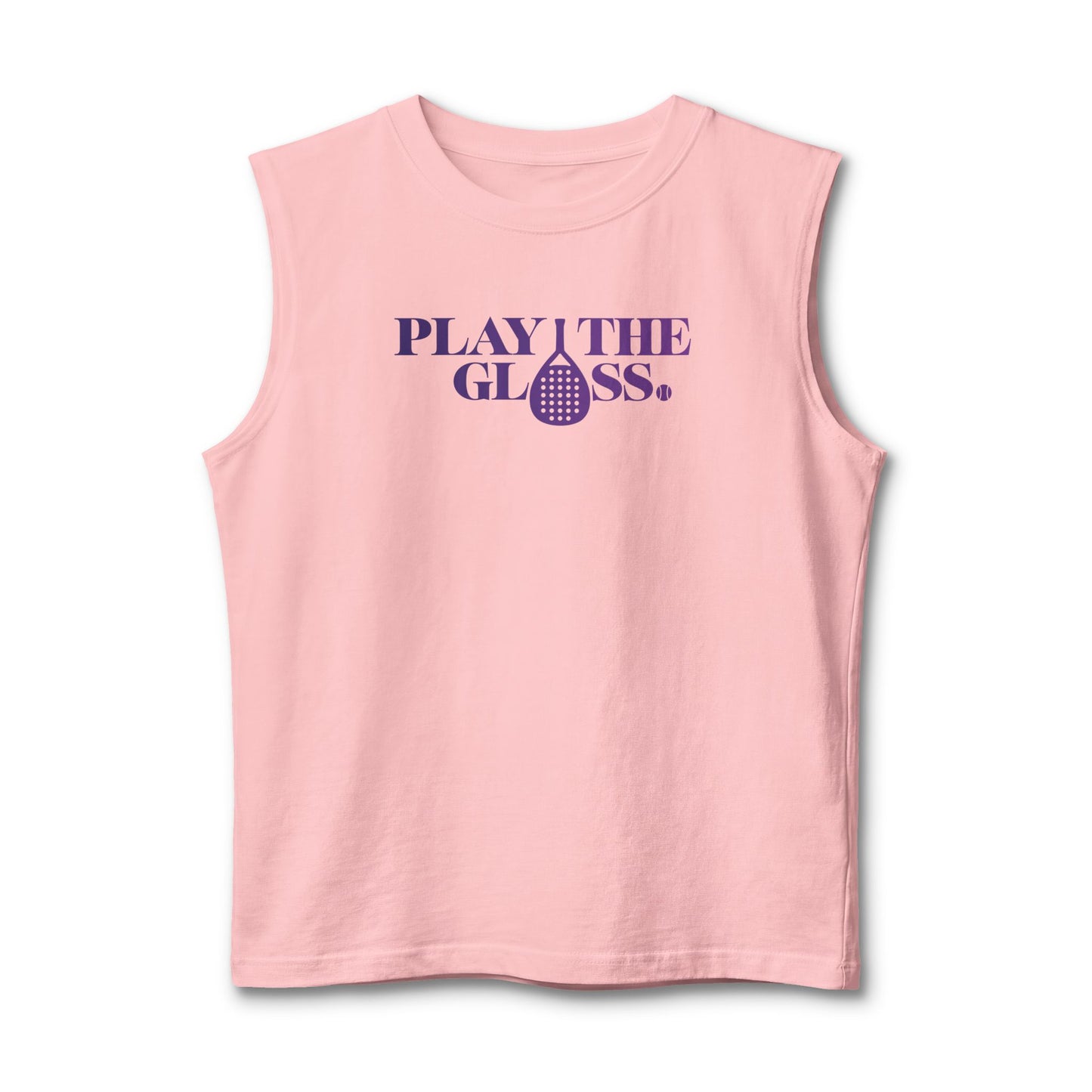 Padel - Play the Glass Unisex Tank
