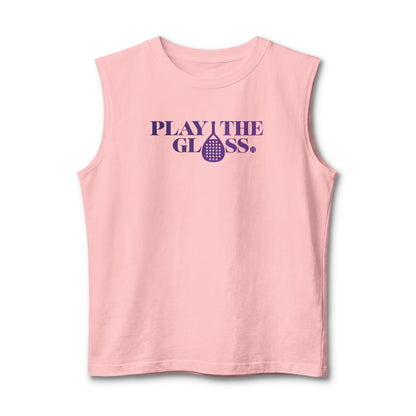 Padel - Play the Glass Unisex Tank