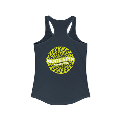 Women's Coach Mode On – More Spin, Less Power Tennis Tank