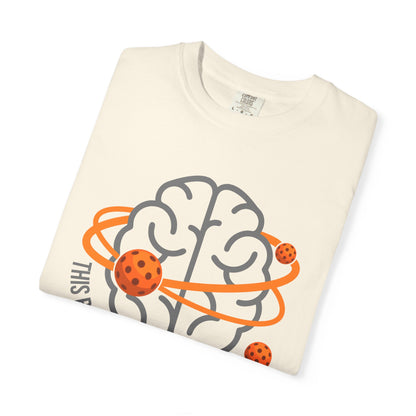 Pickleball Brain T-Shirt — "This Brain Runs on Pickleball"