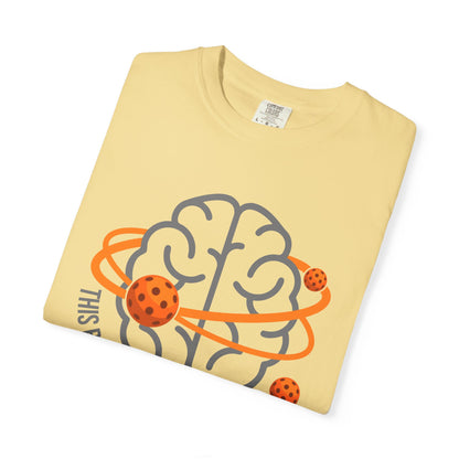 Pickleball Brain T-Shirt — "This Brain Runs on Pickleball"