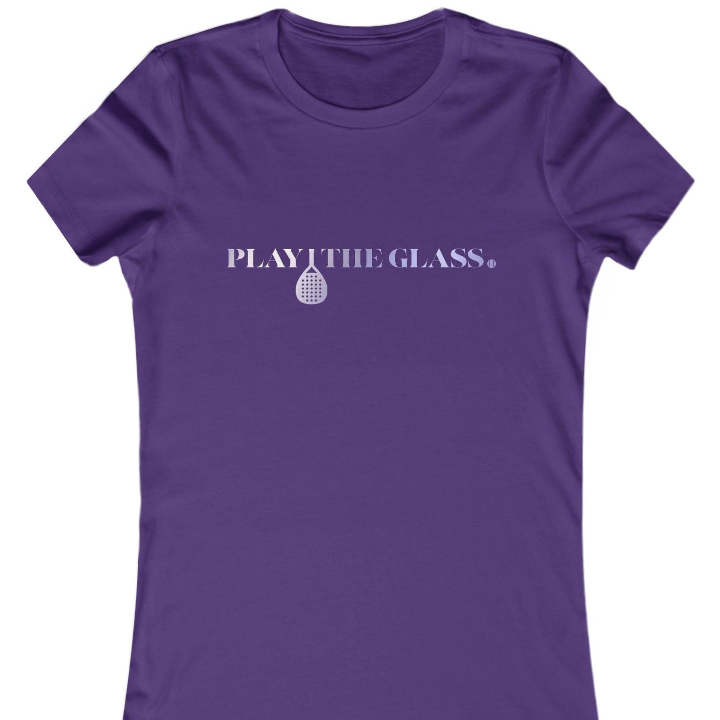 Navy TShirt Play The Glass Padel