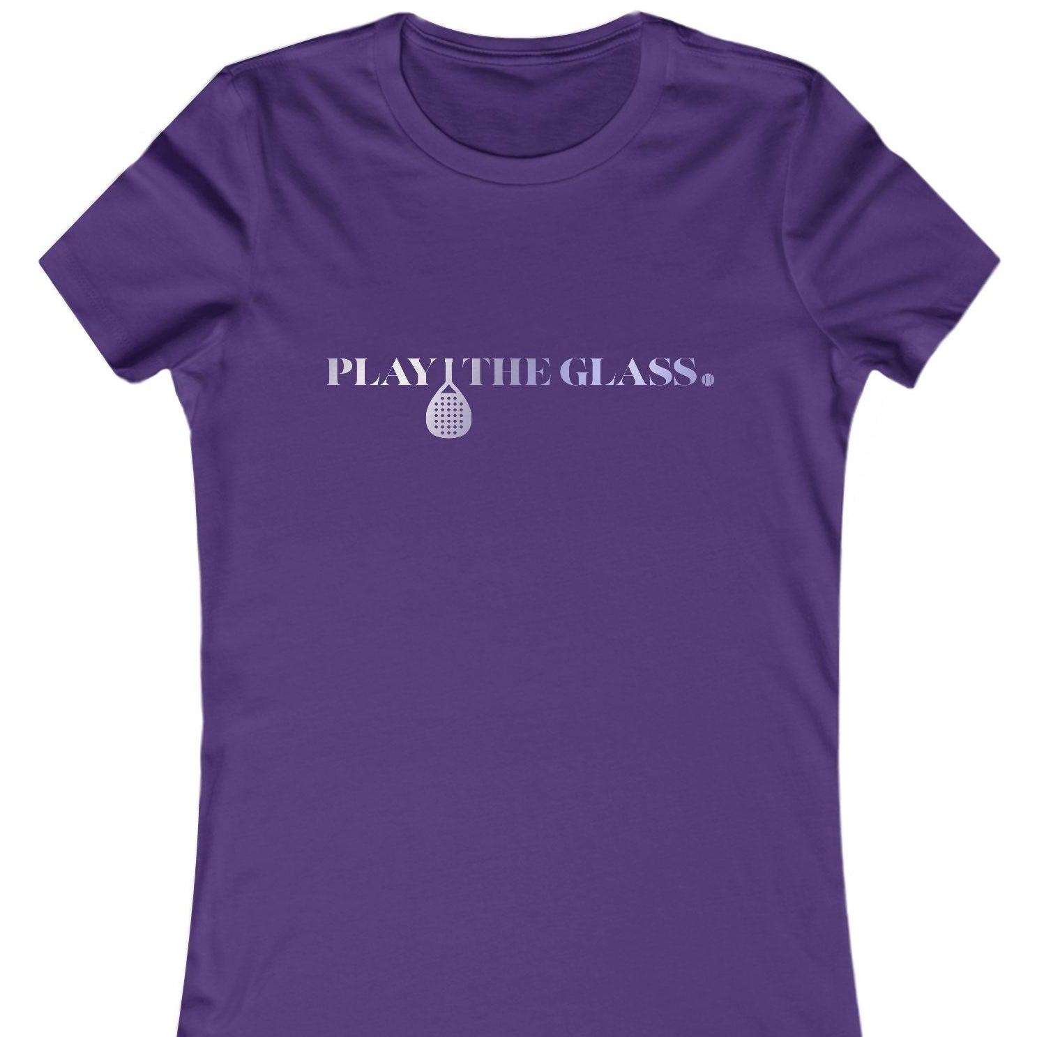 Navy TShirt Play The Glass Padel
