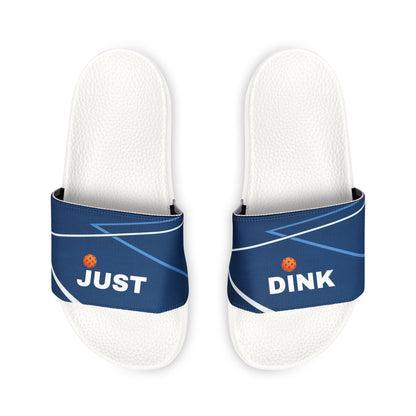 Slide Sandals — 'Just Dink' for Pickleball enthusiasts