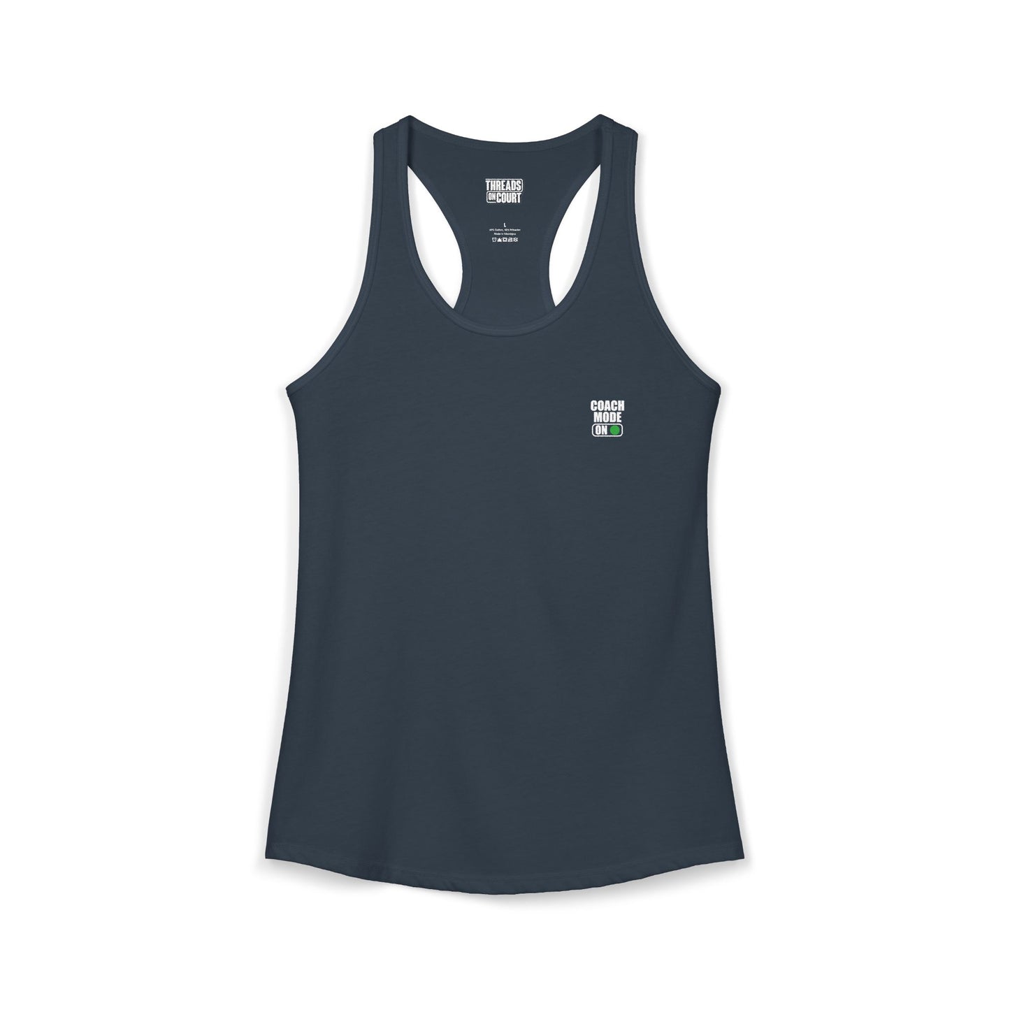 Women's Coach Mode On – More Spin, Less Power Tennis Tank