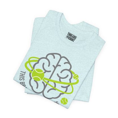 The 'Runs on Tennis' Tee - Light Edition