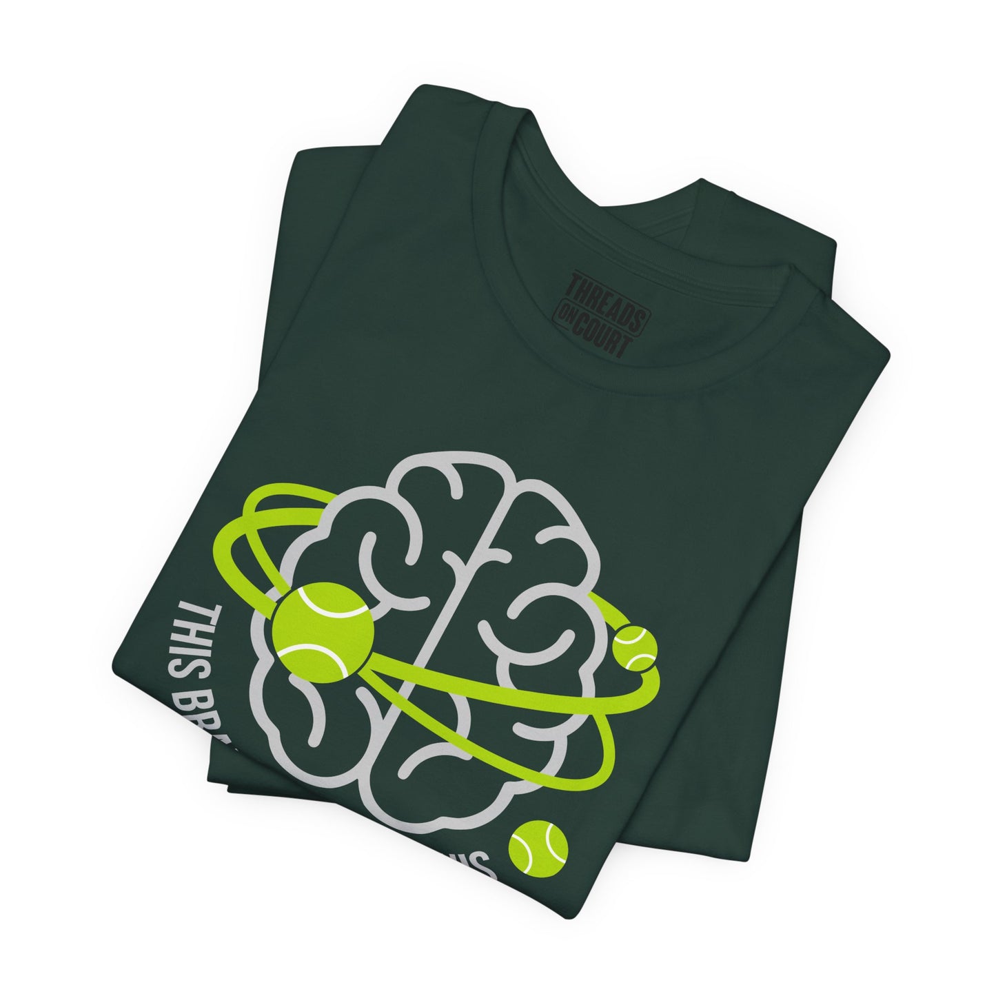 The 'Runs on Tennis' Tee - Dark Edition