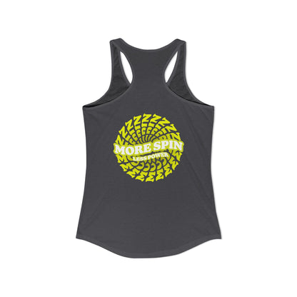 Women's Coach Mode On – More Spin, Less Power Tennis Tank