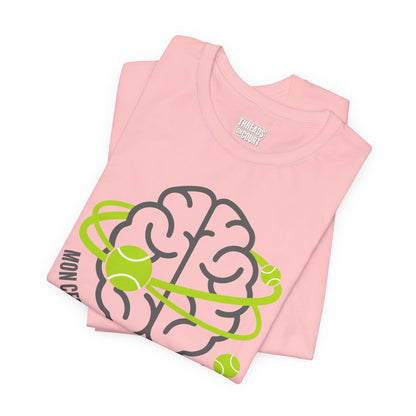 T-Shirt — "Mon Cerveau Carbure au Tennis"