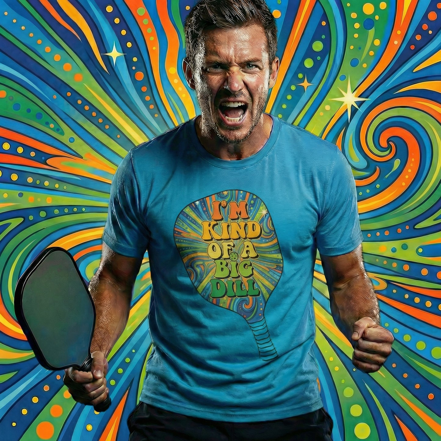Dominate the Court. With a Dill-ightful Twist. I'm Kind of a Big Dill T-Shirt
