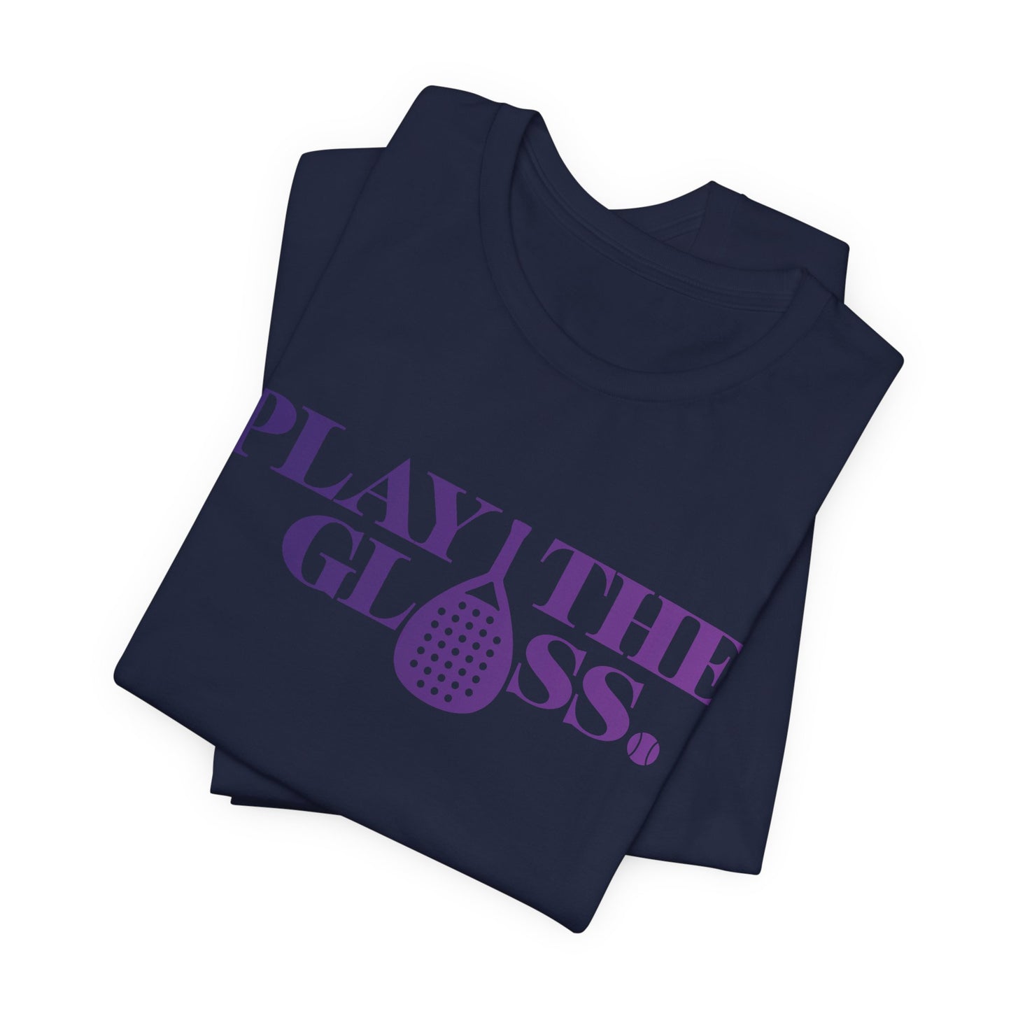 Play the Glass — Padel Unisex T-Shirt