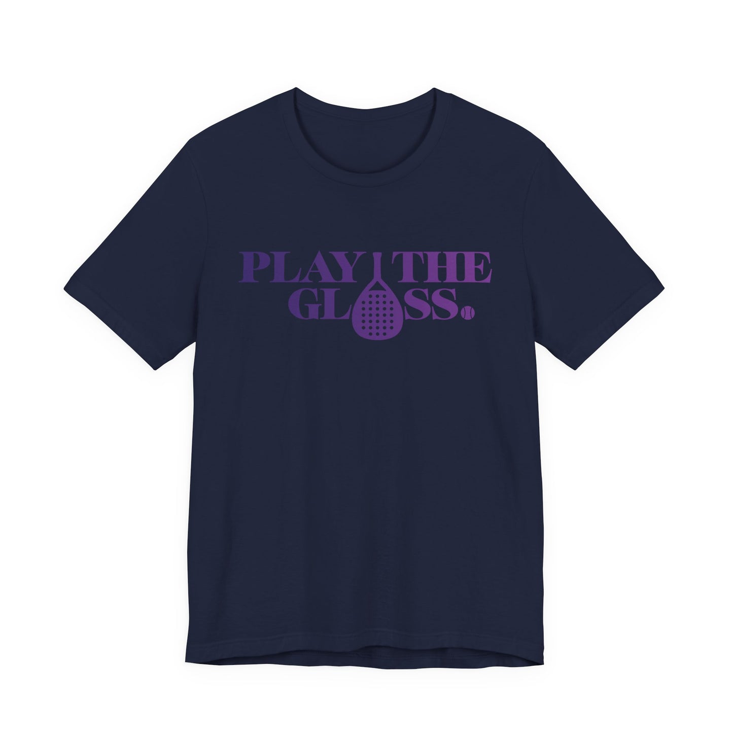 Play the Glass — Padel Unisex T-Shirt