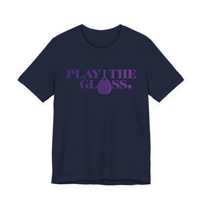 Play the Glass — Padel Unisex T-Shirt