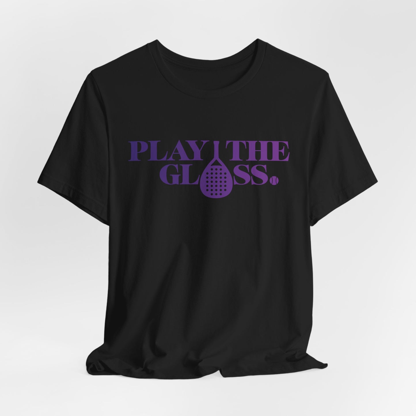 Play the Glass — Padel Unisex T-Shirt