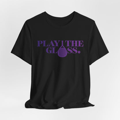 Play the Glass — Padel Unisex T-Shirt