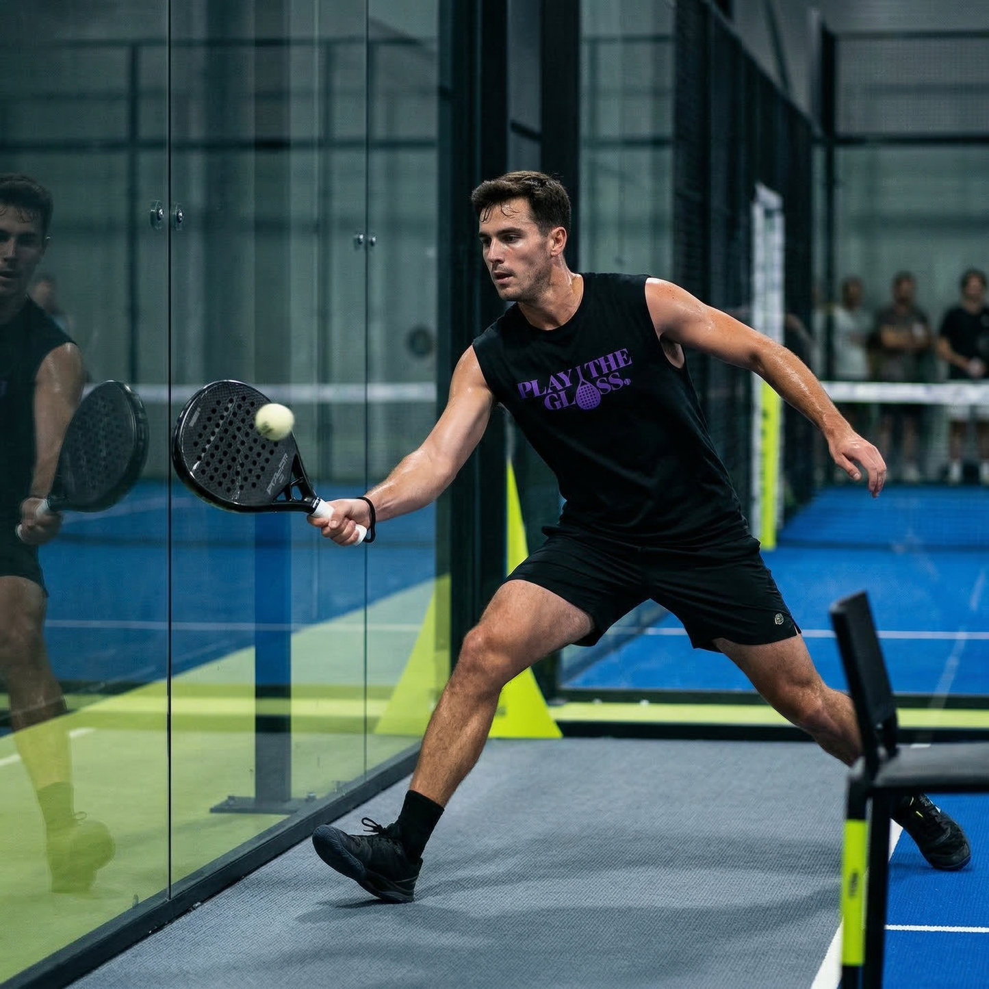 Padel - Play the Glass Unisex Tank