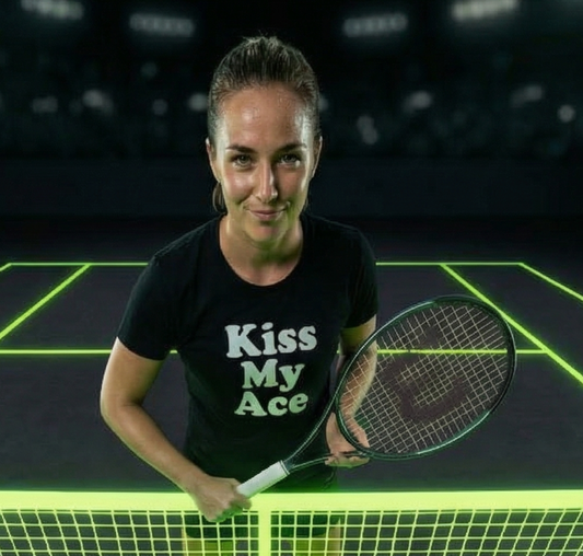 Kiss My Ace T-Shirt — Funny Tennis Tee