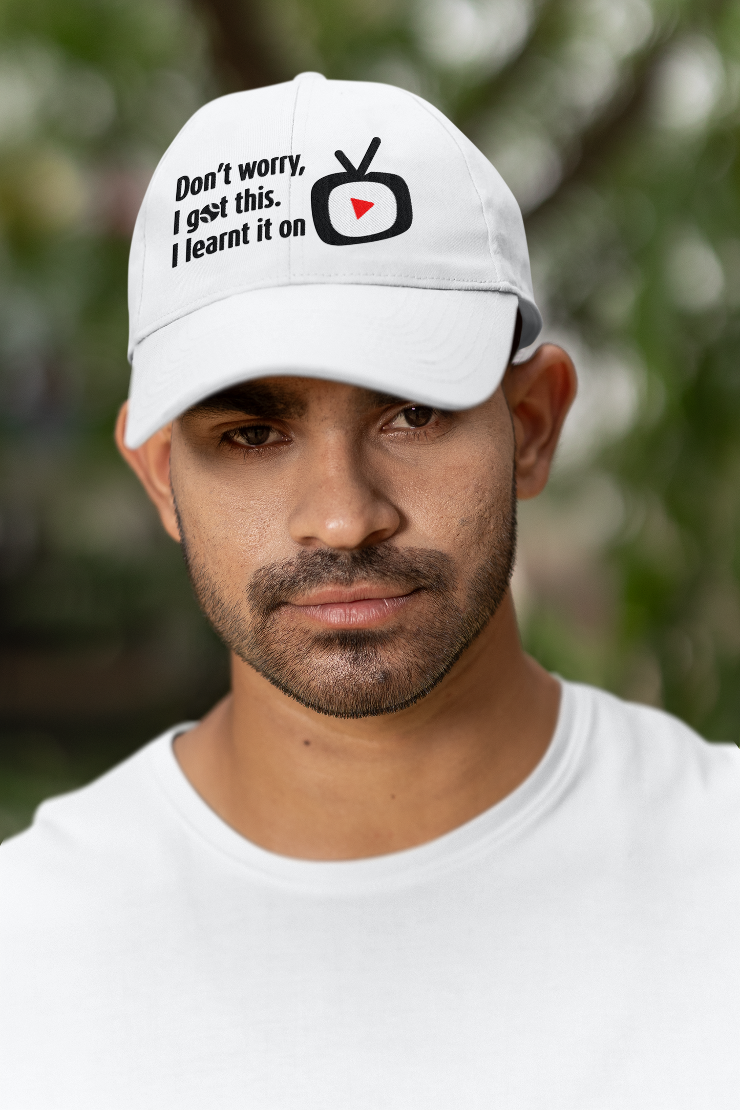 Funny Tennis Cap – “Don’t Worry I Got This” Embroidered Dad Hat for Tennis Player, Racket Sports Gift, Self-Taught Athlete Cap