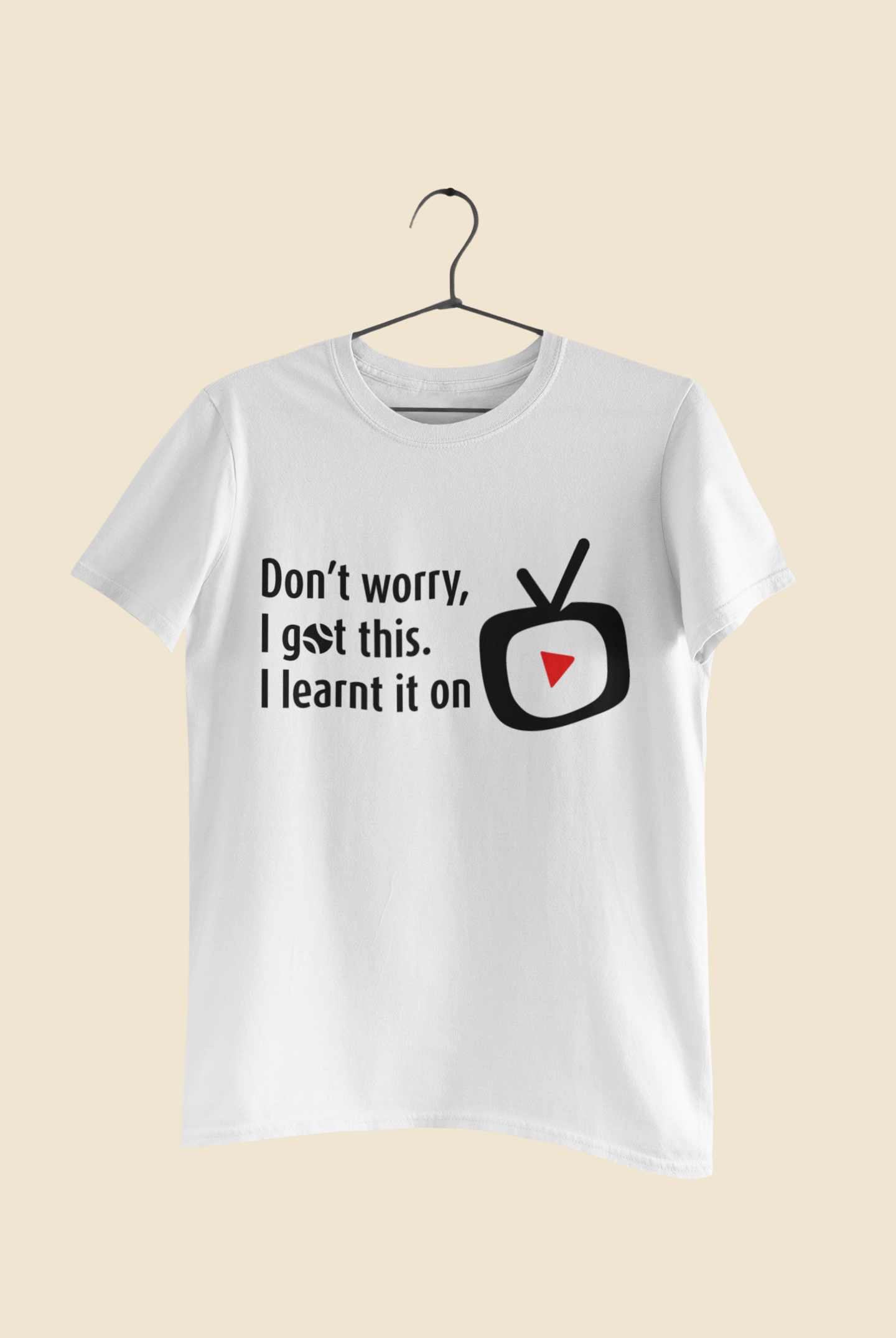 Funny Tennis T-Shirt – “Don’t Worry I Got This” shirt for Tennis Player, Racket Sports Gift, Self-Taught Athlete
