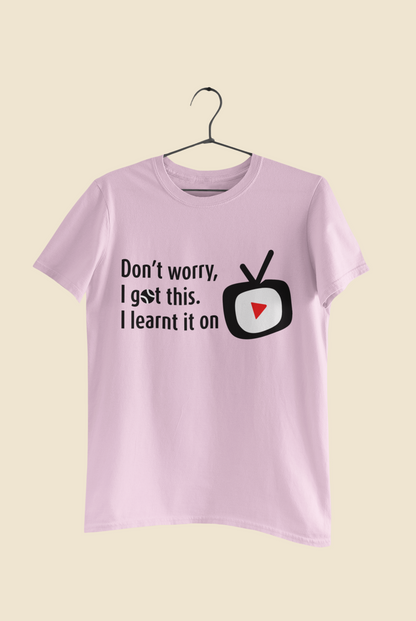 Funny Tennis T-Shirt – “Don’t Worry I Got This” shirt for Tennis Player, Racket Sports Gift, Self-Taught Athlete