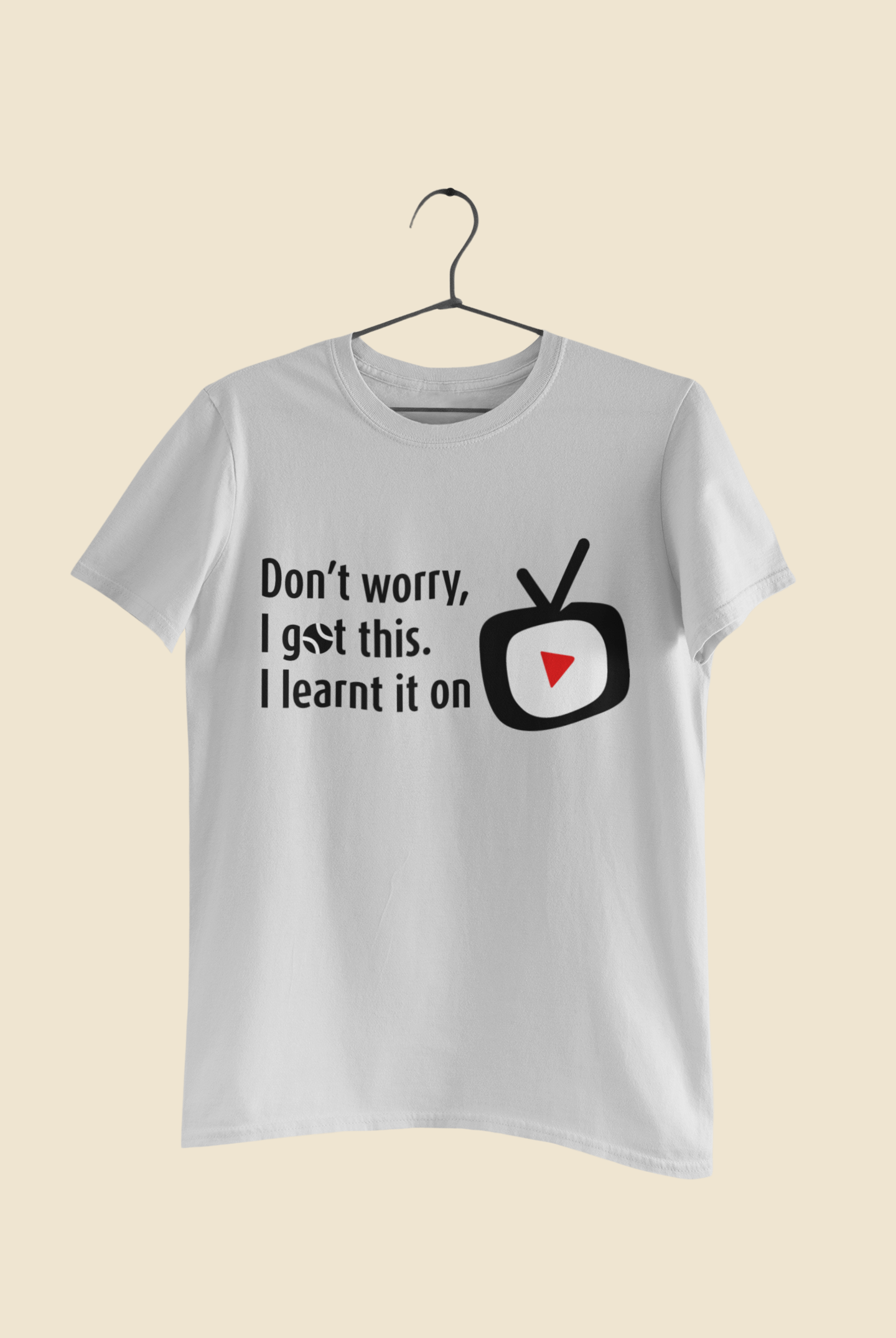 Funny Tennis T-Shirt – “Don’t Worry I Got This” shirt for Tennis Player, Racket Sports Gift, Self-Taught Athlete